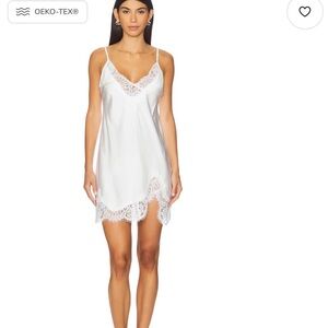 Sian Lace Slip - White